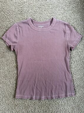 Old Navy brown  Short Sleeve Crop Tee